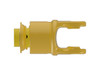 Weasler 580-7606 AW35 series overrunning clutch yoke with 1 3/8-6 spline bore and spring-lok