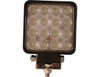 Buyers 1492128 4.5" x 3" Square 16 LED Utility Work Light 12-24V 3120 Lumens