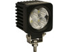 Buyers 1492129 2.5" Square 4 LED Utility Work Light Clear 12-24V 780 Lumens