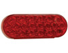 Buyers 5626520 6.5" Oval Stop Turn Tail Light 20 LED Red w/ Grommet & Plug