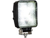 Buyers 1492117 4" Square LED Tractor Utility Flood Light Clear 12-24V 1050 Lumen