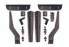 B4850BTPA Minimizer Bolt On Black Plastic Fender Bracket Kit