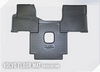 FKVOLVO1MB Minimizer Volvo VNL VT with Manual Transmission Heavy Duty Floor Mats