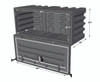 T36UBBMIN Minimizer Black Underbody Poly Tool Box 36' x 19" x 20"