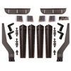 B4578BTPA Minimizer Bolt On Fender Bracket Kit Black Plastic