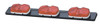 Grote M/C Light Red Square Corner Low-Profile All Duramold Bar | 49082