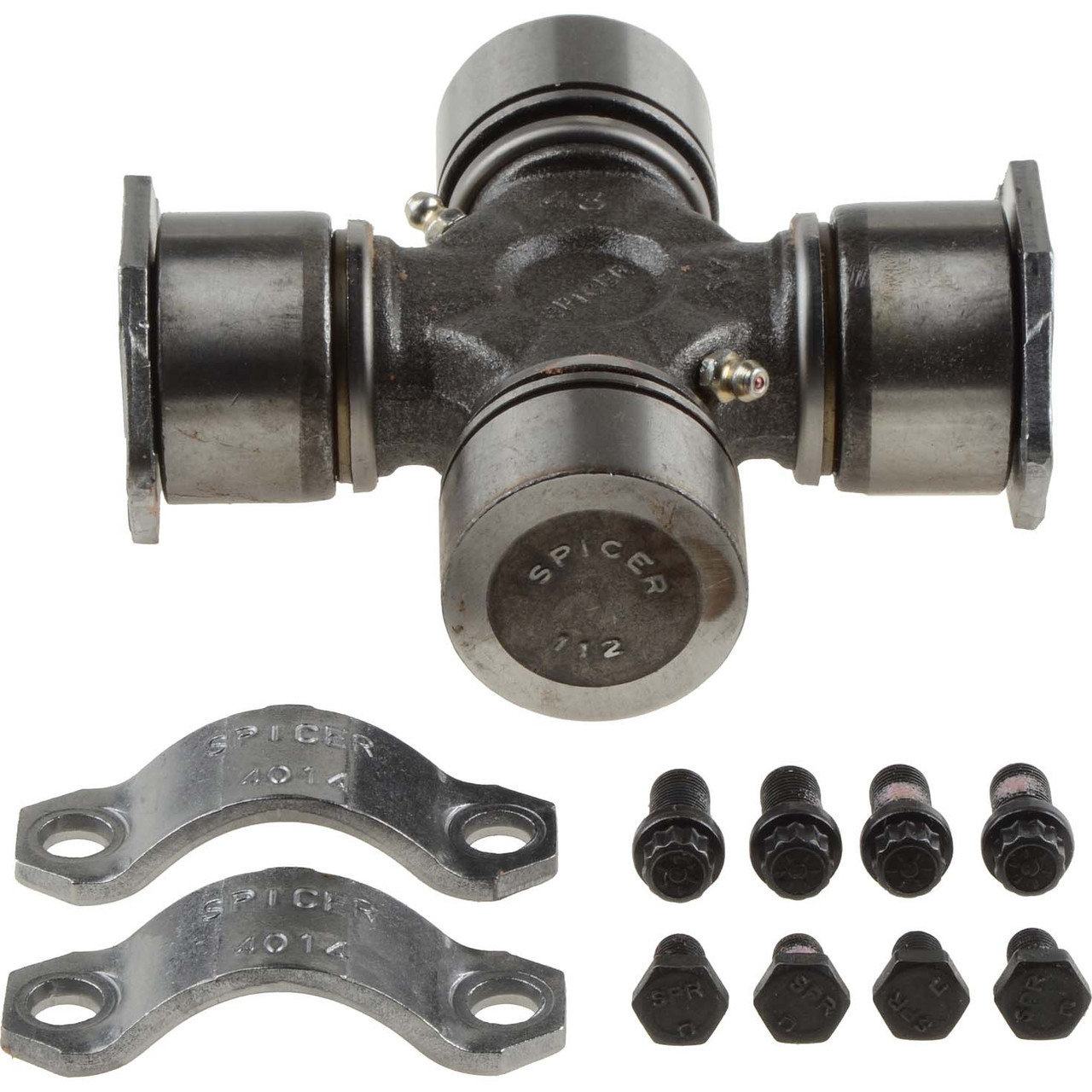 5-674X Dana Spicer 1610 Series U-Joint Half Round Yoke W/ Hardware