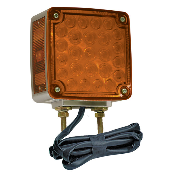 Grote G5543 Dual Face Amber Hi Count  LED Light W/Packard Connector