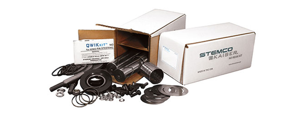 ❥ⓚ❥ K60R Stemco Kaiser Qwik Kit No Ream King Pin Set