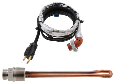 3500033 ZeroStart CAT 3406 Engine Block Heater 1500W 120V 1" NPT