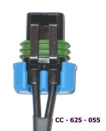 CC-625-055 CHROMIANCE 2 POSITION FEMALE METRI PACK CONNECTOR