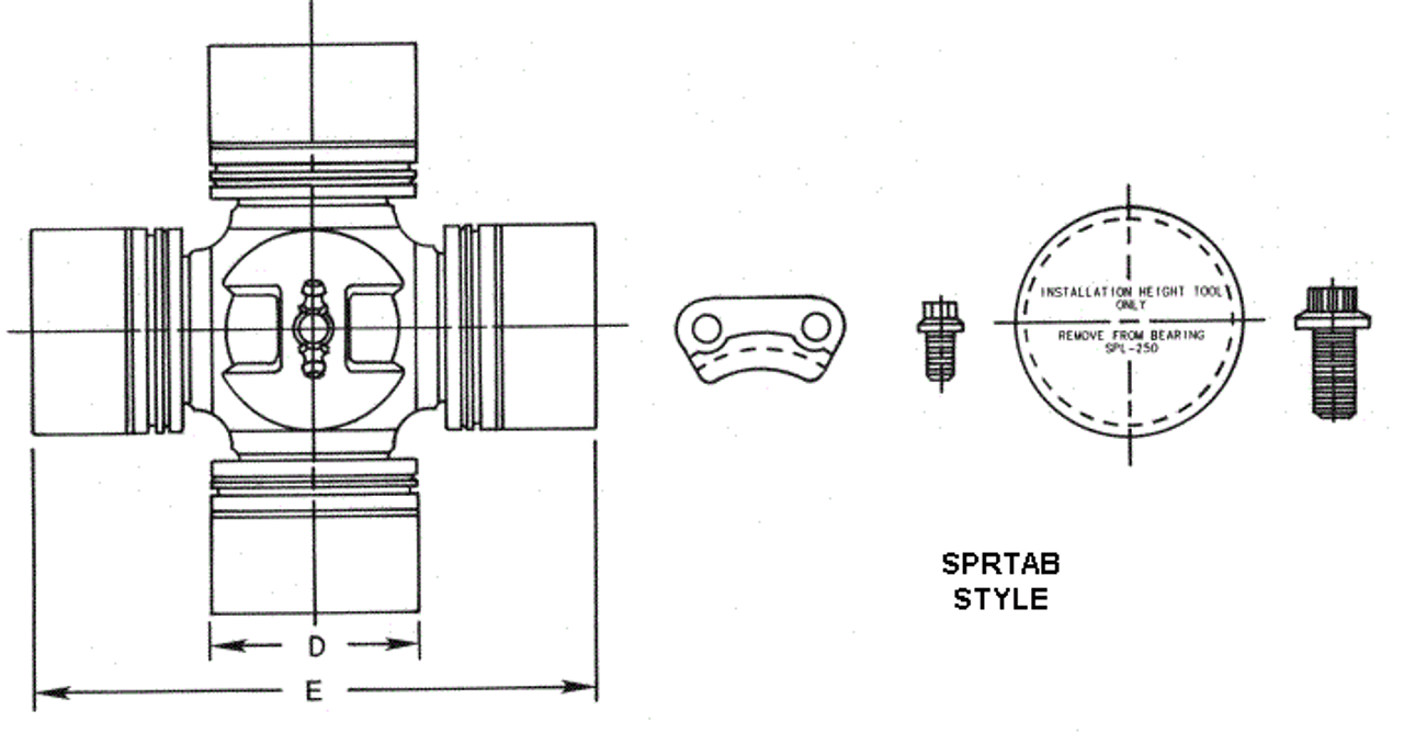 spicer u joint catalog