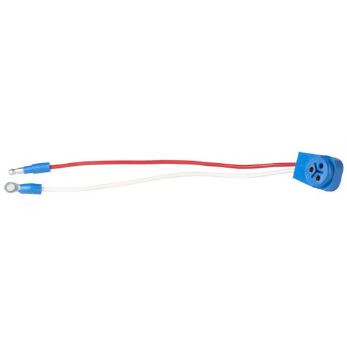 Grote Pigtail, 10" Long, 2 Wire, 90 Degree Male Pin W/ 1 Bullet, 1 Ring | 66846