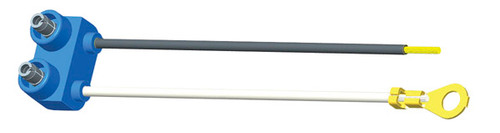 Grote 67050 Pigtail,Ring Terminal Grnd W/Blunt Cut Wire,Seald Mkr,Single Seal