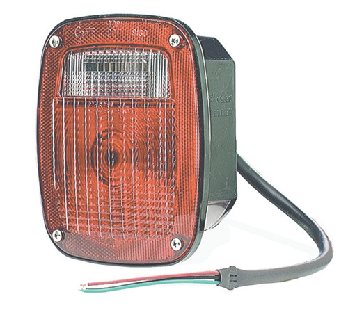 Grote 52602 S/T/T Light, Red, Torsion Mount, 2-Stud Dodge Replacement