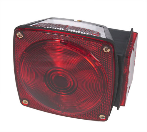 Grote 53672 S/T/T Light, Red, Under 80", Submersable, Low Profile, LH