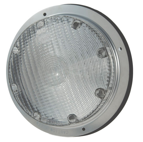Grote 61793 Interior Light, Clear, W/ Stainless Steel Housing
