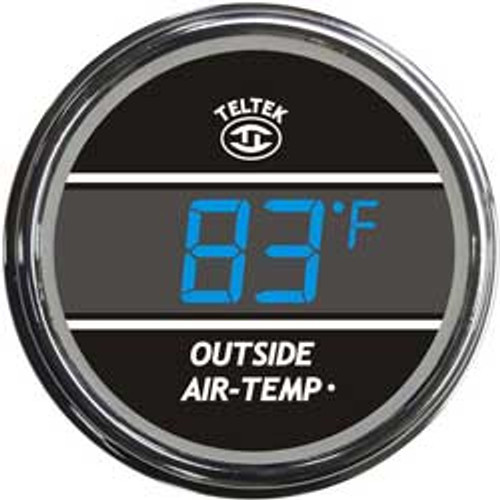 Teltek Blue Outside Air Temperature Gauge '06 Up Kenworth