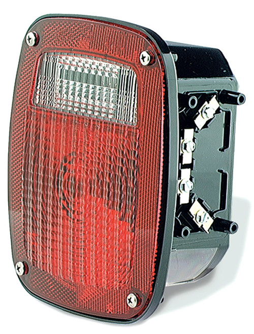 Grote 50902 S/T/T Light, Red, 3-Stud GMc, Torsion-Mount RH