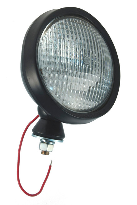 Grote 64341 Forward Ltg,Black,Par 46 Steel Tractor & Utility Light,12V Sealed