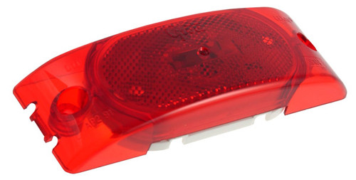 Grote 46302 M/C Light, Red, 2-Bulb, Turtleback W/Cl "A" Reflector
