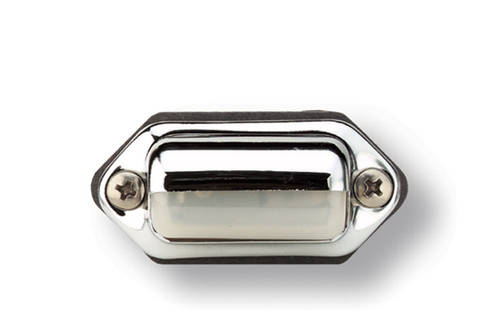 Grote 61501 Interior Light, Chrome, Hooded Guard, Utility