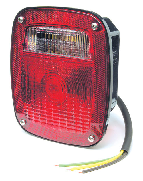 Grote 50920 S/T/T Light, Red, Supernova LED, W/Lic, 50972 Style