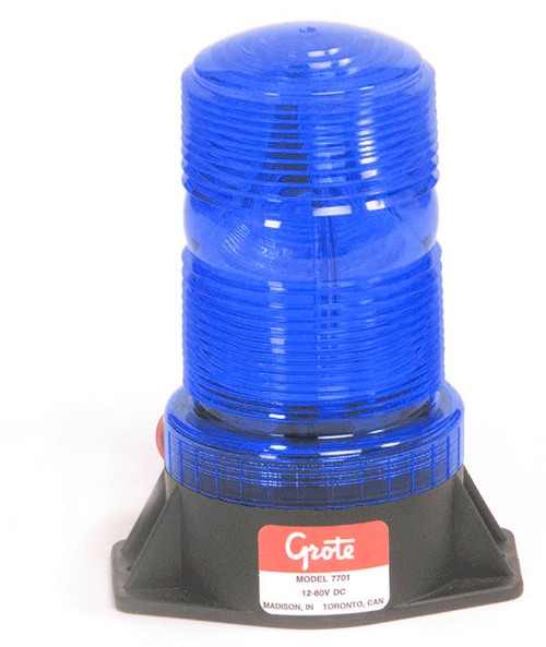 Grote 77015 Emergency Light, Blue, Material Handling Strobe