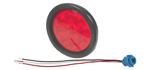 Grote 53462 S/T/T Light, 4",Red (53252+91740+67002)Supernova LED
