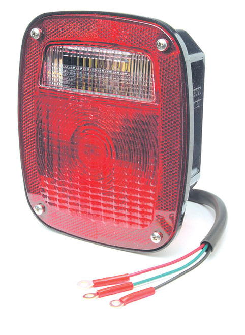 Grote 50992 S/T/T Light Red 2-Stud Mack/Dodge Torsion-Mount