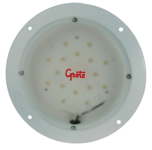 Grote 61811 Interior, Clear, LED, 7" Round