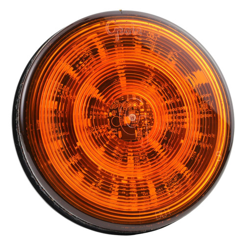Grote 77353 Emergency Light, 4", Yellow, Supernova LED Strobe