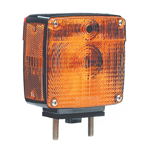 Grote 55470 S/T/T Light, Red, 2-Stud, Plug-In