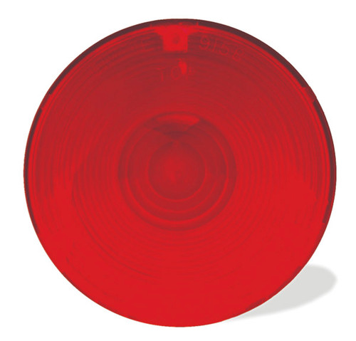 Grote 91582 Replacement Lens, Red, For 5300/5600 Series Pedestal Light