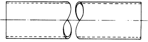 Spicer 820580040-1900M DRIVE SHAFT TUBING; 58 X 4 X 1.9M LG.