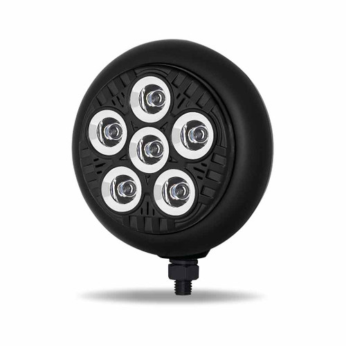 TRUX TLED-UX2 5" LEGACY SERIES BLACK ROUND SPOT BEAM LED WORK LIGHT WITH ADVANCED HEATSINK TECHNOLOGY (6 DIODES) TRUX TLED-UX2 5" LEGACY SERIES BLACK ROUND SPOT BEAM LED WORK LIGHT WITH ADVANCED HEATSINK TECHNOLOGY (6 DIODES)