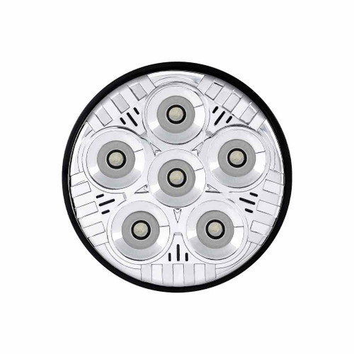 TRUX TLED-UX9 5" LEGACY SERIES 4411 REPLACEMENT CHROME ROUND SPOT BEAM LED WORK LIGHT (6 DIODES) TRUX TLED-UX9 5" LEGACY SERIES 4411 REPLACEMENT CHROME ROUND SPOT BEAM LED WORK LIGHT (6 DIODES)