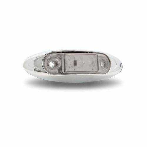 TRUX TLED-INF2CA CLEAR AMBER MARKER SMALL INFINITY LED LIGHT - 6 DIODES