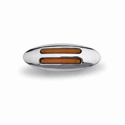 TRUX TLED-FG3A AMBER MARKER MINI FLATLINE LED LIGHT - 8 DIODES TRUX TLED-FG3A AMBER MARKER MINI FLATLINE LED LIGHT - 8 DIODES