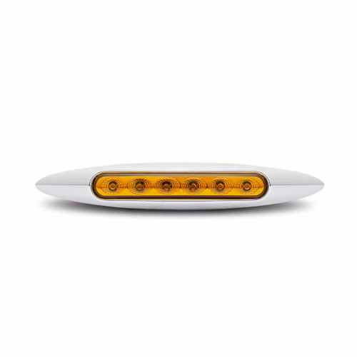 TRUX TLED-6A 6" AMBER MARKER LED LIGHT (6 DIODES)
