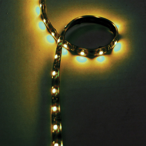 TRUX TB-F2A 16 FT. AMBER FLEXIBLE LED ROLL (18 DIODES PER FOOT)