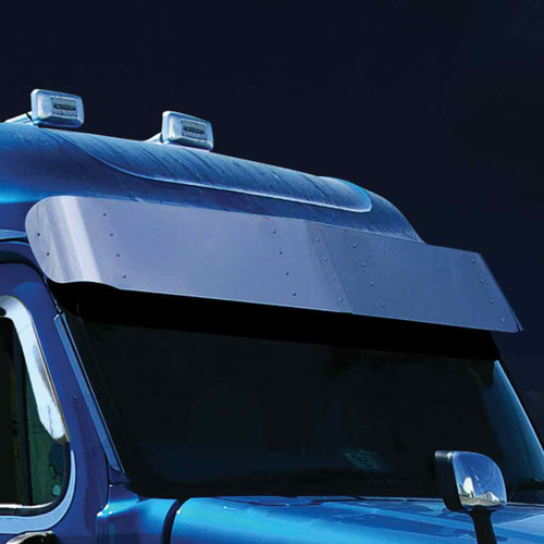 TRUX TSUN-F25 FREIGHTLINER CASCADIA (2008-2013) 15.5" RAISED & MID ROOF SUN VISOR TRUX TSUN-F25 FREIGHTLINER CASCADIA (2008-2013) 15.5" RAISED & MID ROOF SUN VISOR