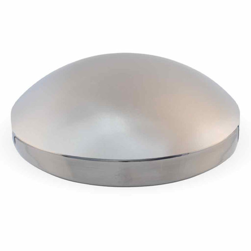 TRUX THUB-834SS2003 8 1/4" DIAMETER STAINLESS STEEL REAR "DOME" HUBCAP (INTERNATIONAL 2003+)