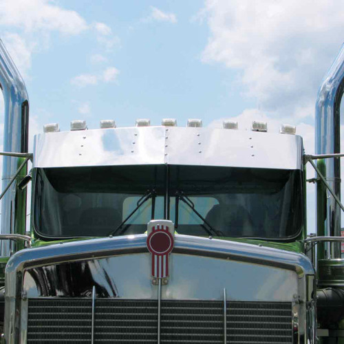 TRUX TSUN-K1 KW. 14" CURVED GLASS SUNVISOR - BLANK