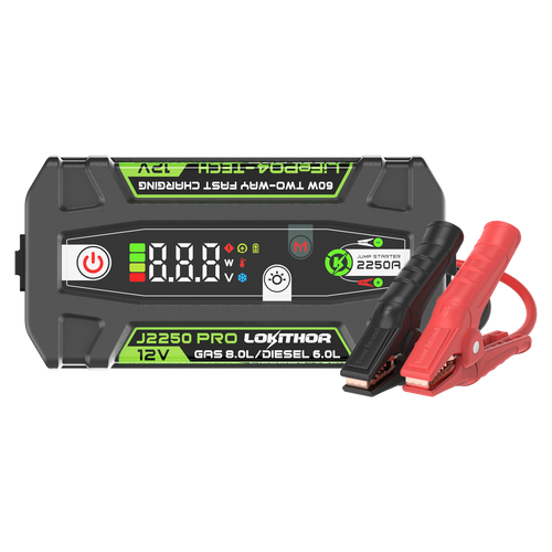 Lokithor LiFePO4 12V 51.2Wh 2250A Jump Starter Lokithor LiFePO4 12V 51.2Wh 2250A Jump Starter