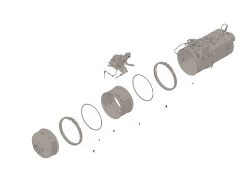 Cummins 5579369 Particulate Filter Kit (ISB/QSB EPA17 6.7L)