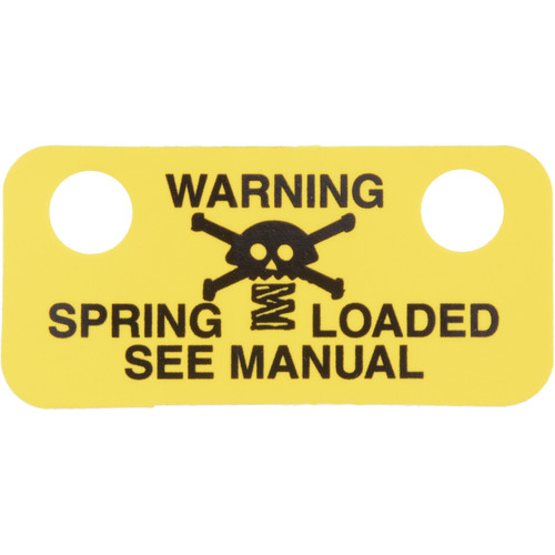 2111845 Dana Spicer Off-Highway Sticker-Warning