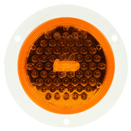 Truck-Lite 44233Y LED 44 Series F/P/T Light W/White Flange