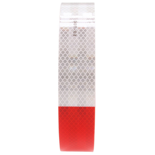 Truck-Lite 98107 Reflective Tape Red/White 1-1/2 X 150 Roll