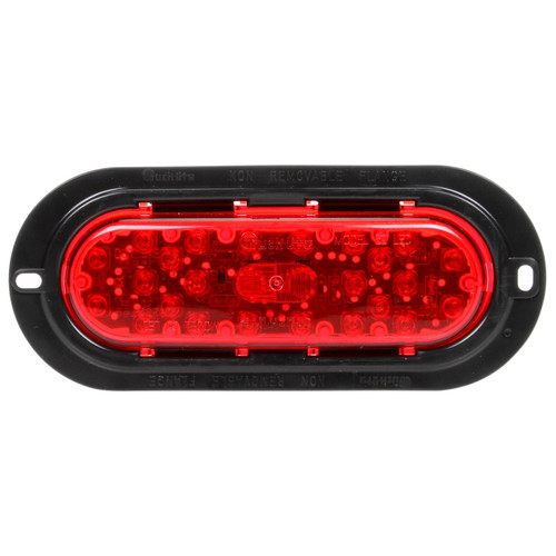 Truck-Lite 60256R LED 60 Series S/T/T Light W/Black Flange